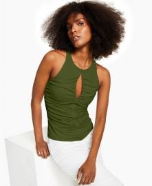 INC International Concepts INC Ruched Keyhole Top  Created for Macy s   Reviews - Tops - Women - Macy s at Macys